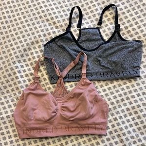 Kindred Bravely Nursing Bras set of 2
